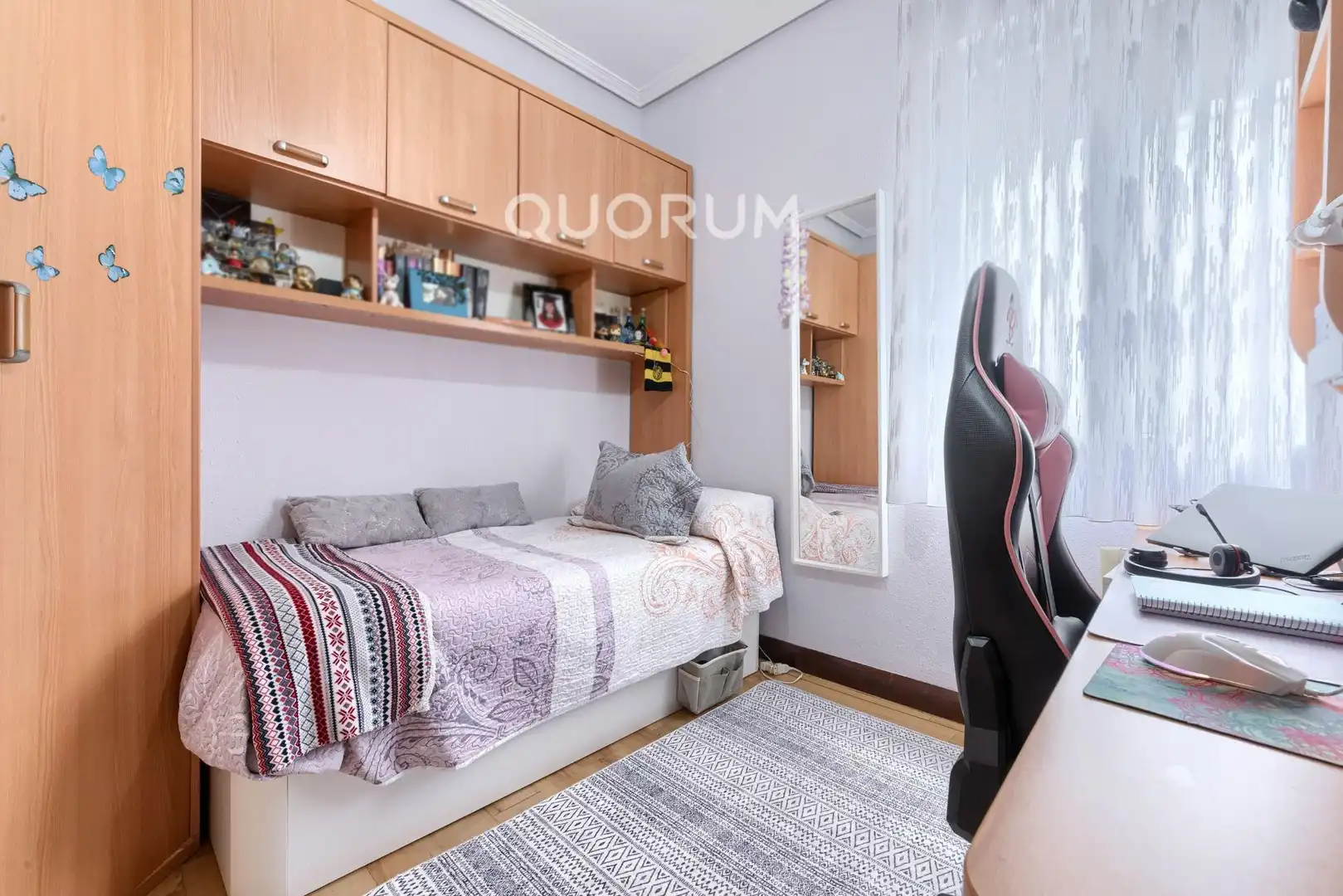 Bedroom of Flat for sale in Barakaldo   with Heating and Furnished
