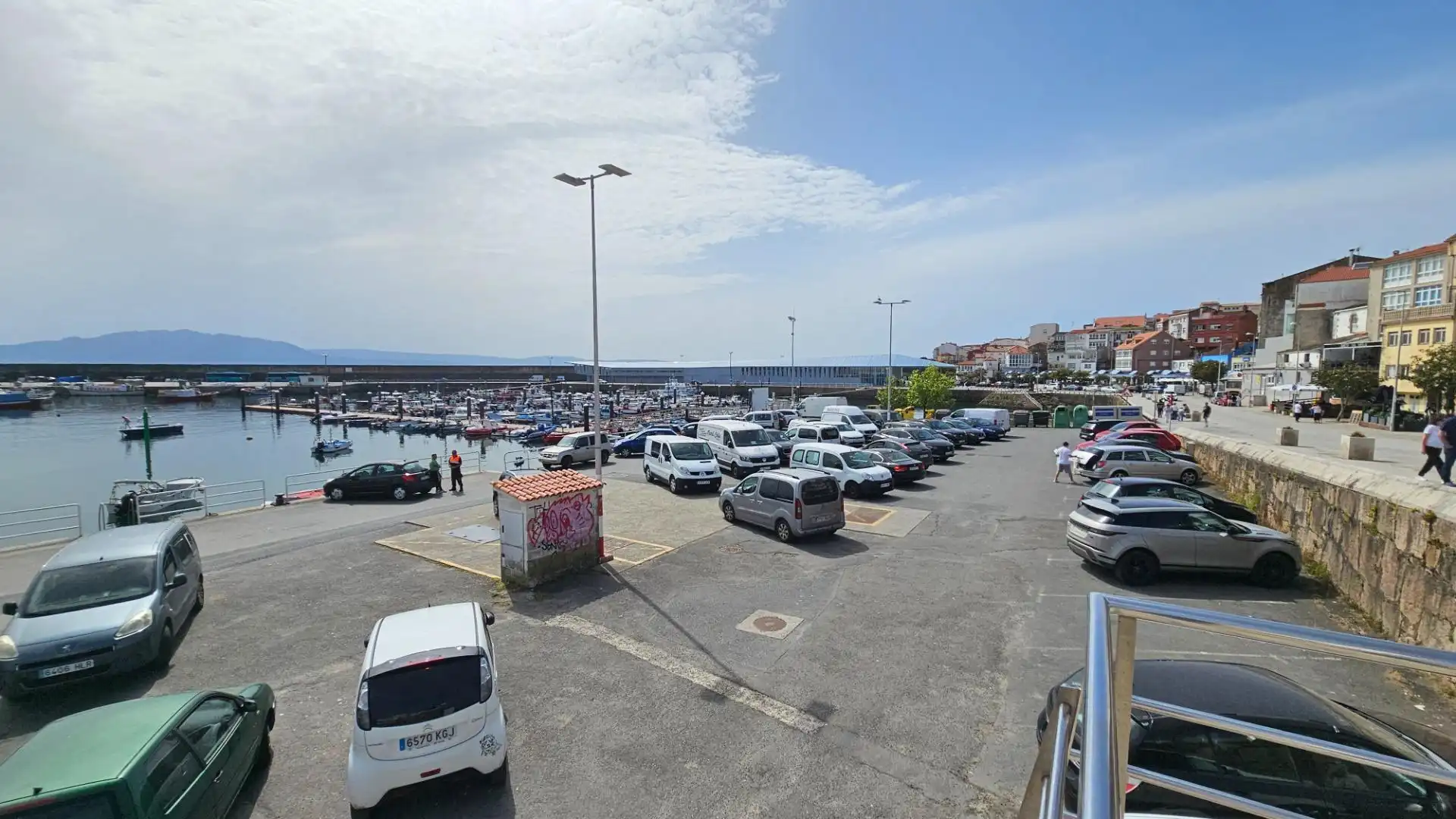 Parking of Flat for sale in Fisterra  with Heating, Storage room and Balcony