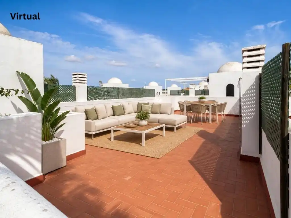 Terraza de Apartamento en venta en Vera con Aire acondicionado, Terraza y Amueblado