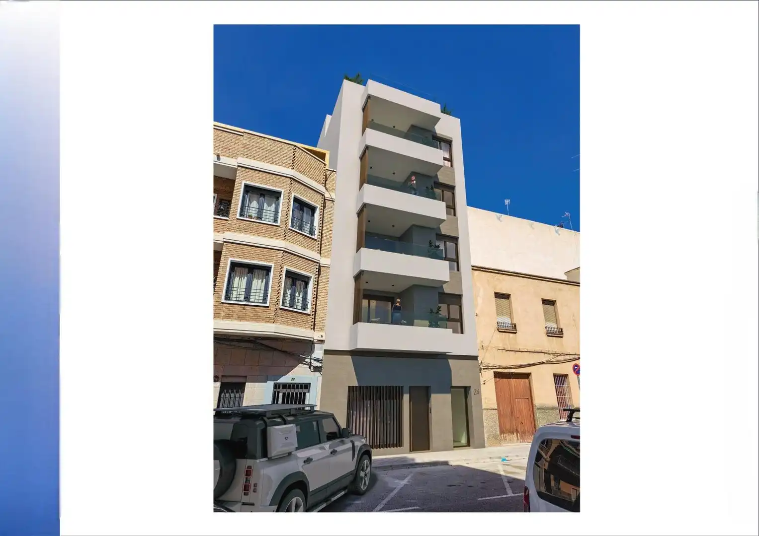 Vista exterior de Pis en venda en Elche / Elx amb Terrassa i Balcó