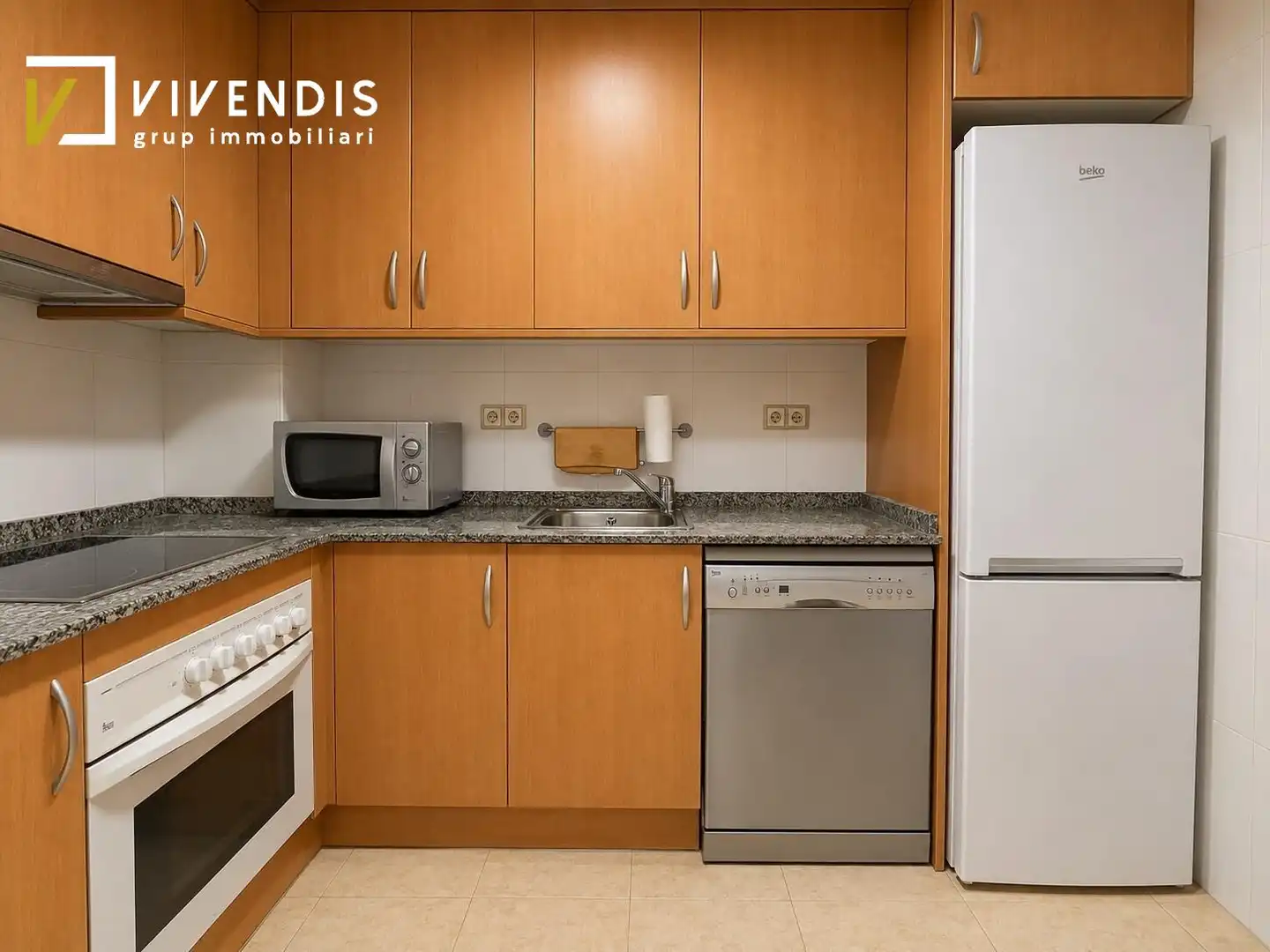 Cocina de Piso en venta en Lleida con Calefacción, Parquet y Trastero