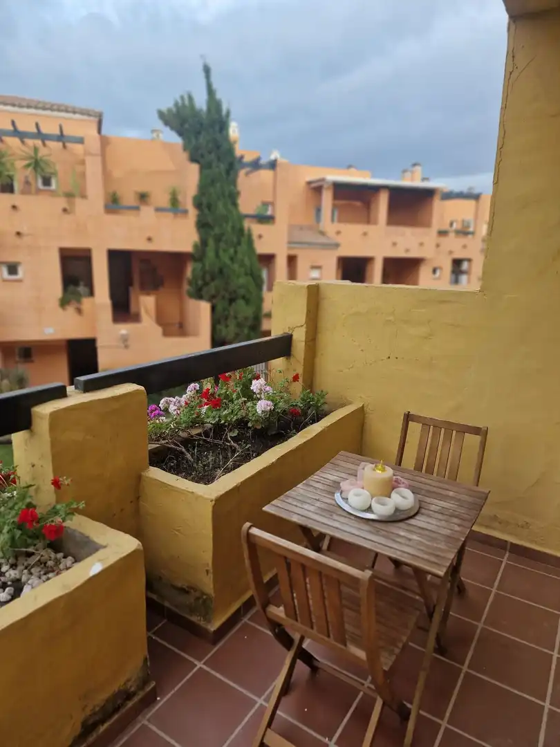 Terraza de Planta baja de alquiler en Marbella con Terraza y Piscina comunitaria