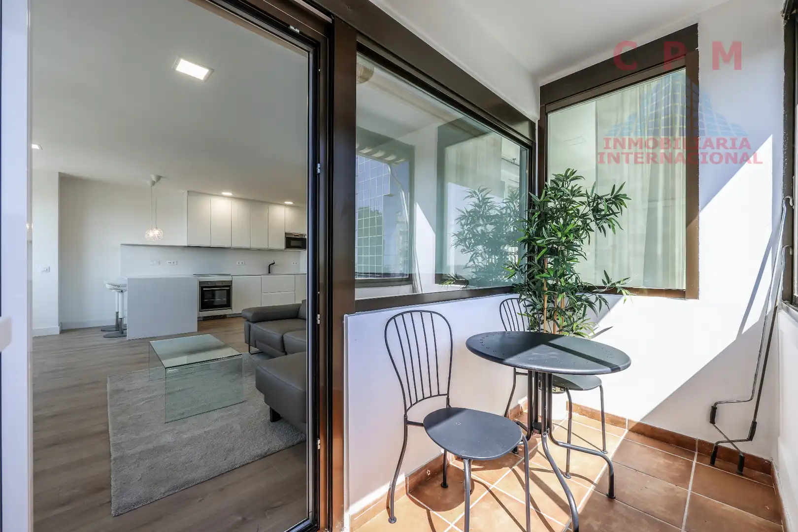 Terrasse von Wohnung zur Miete in Madrid mit Klimaanlage, Heizung und Parkett
