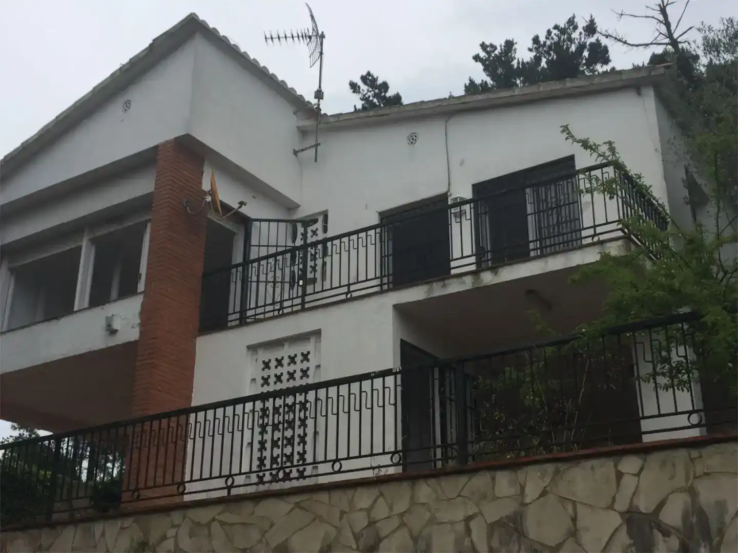 Vista exterior de Pis en venda en Vidreres amb Jardí privat, Traster i Balcó