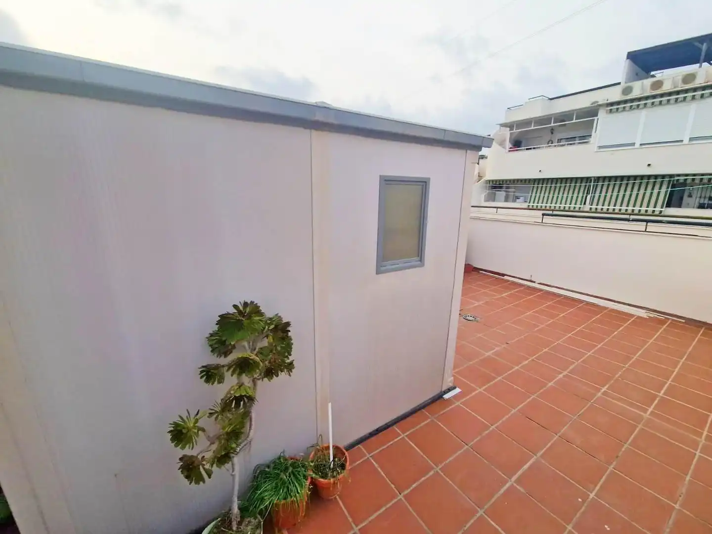 Terrace of Flat for sale in Rincón de la Victoria  with Air Conditioner, Heating and Private garden