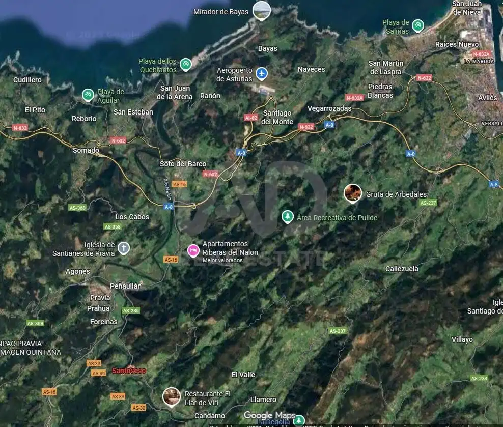 Finca rústica en venta en Candamo