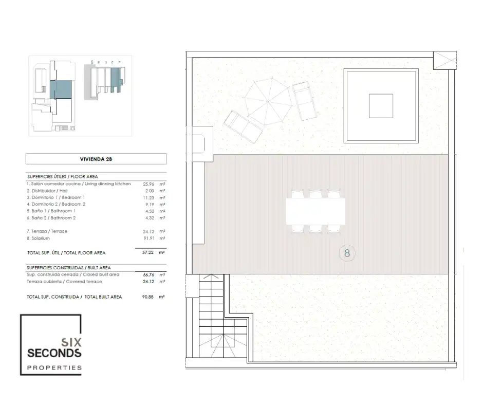 Attique avec piscine à vendre à Benijófar, imagen 10