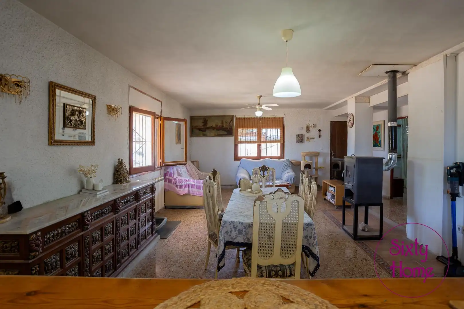 Comedor de Casa o chalet en venta en Belchite con Calefacción, Jardín privado y Terraza