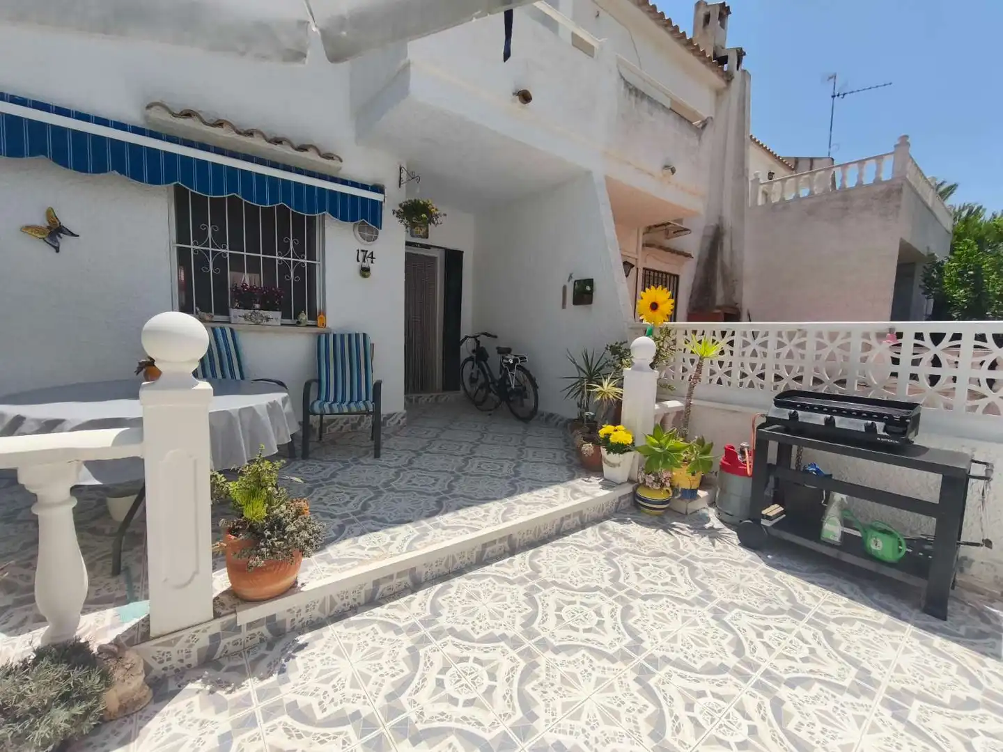 Terrasse von Maisonette zum Verkauf in Orihuela mit Klimaanlage, Heizung und Terrasse