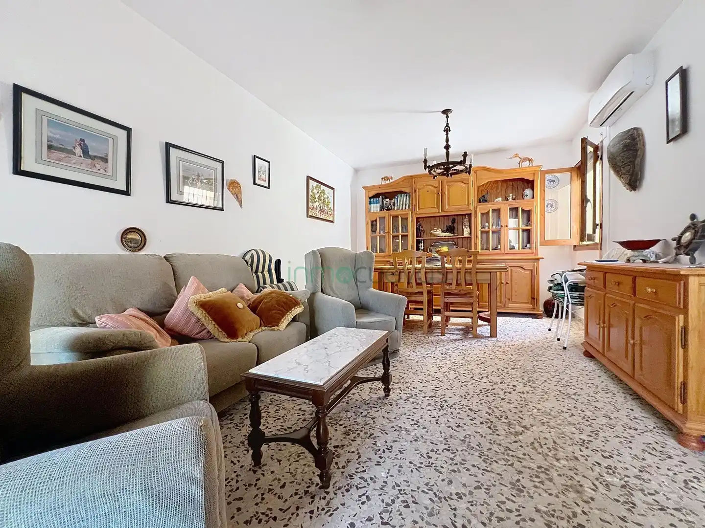Sala de estar de Dúplex en venta en Cuevas del Almanzora con Aire acondicionado, Terraza y Balcón