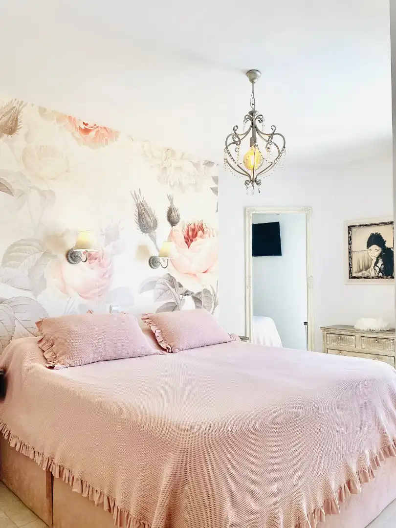 Schlafzimmer von Wohnung zur Miete in Benalmádena mit Klimaanlage, Terrasse und Möbliert