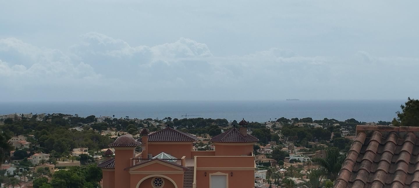 Vista exterior de Casa o xalet en venda en Calpe / Calp amb Aire condicionat, Calefacció i Moblat