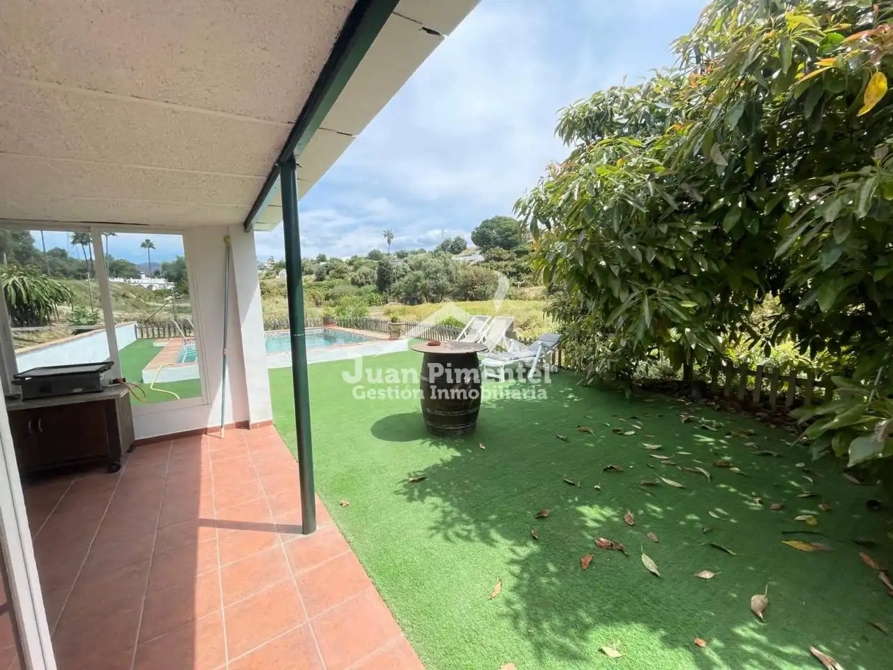 Jardí de Finca rústica en venda en Estepona amb Aire condicionat, Jardí privat i Terrassa