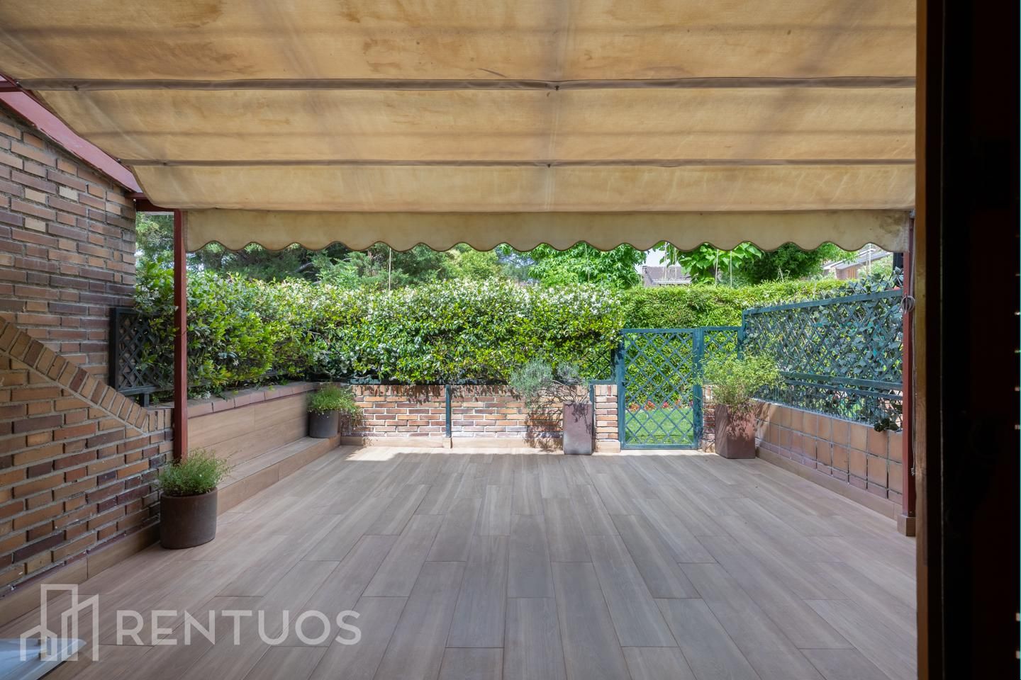 Terrassa de Casa o xalet de lloguer en La Moraleja amb Calefacció, Parquet i Piscina comunitària