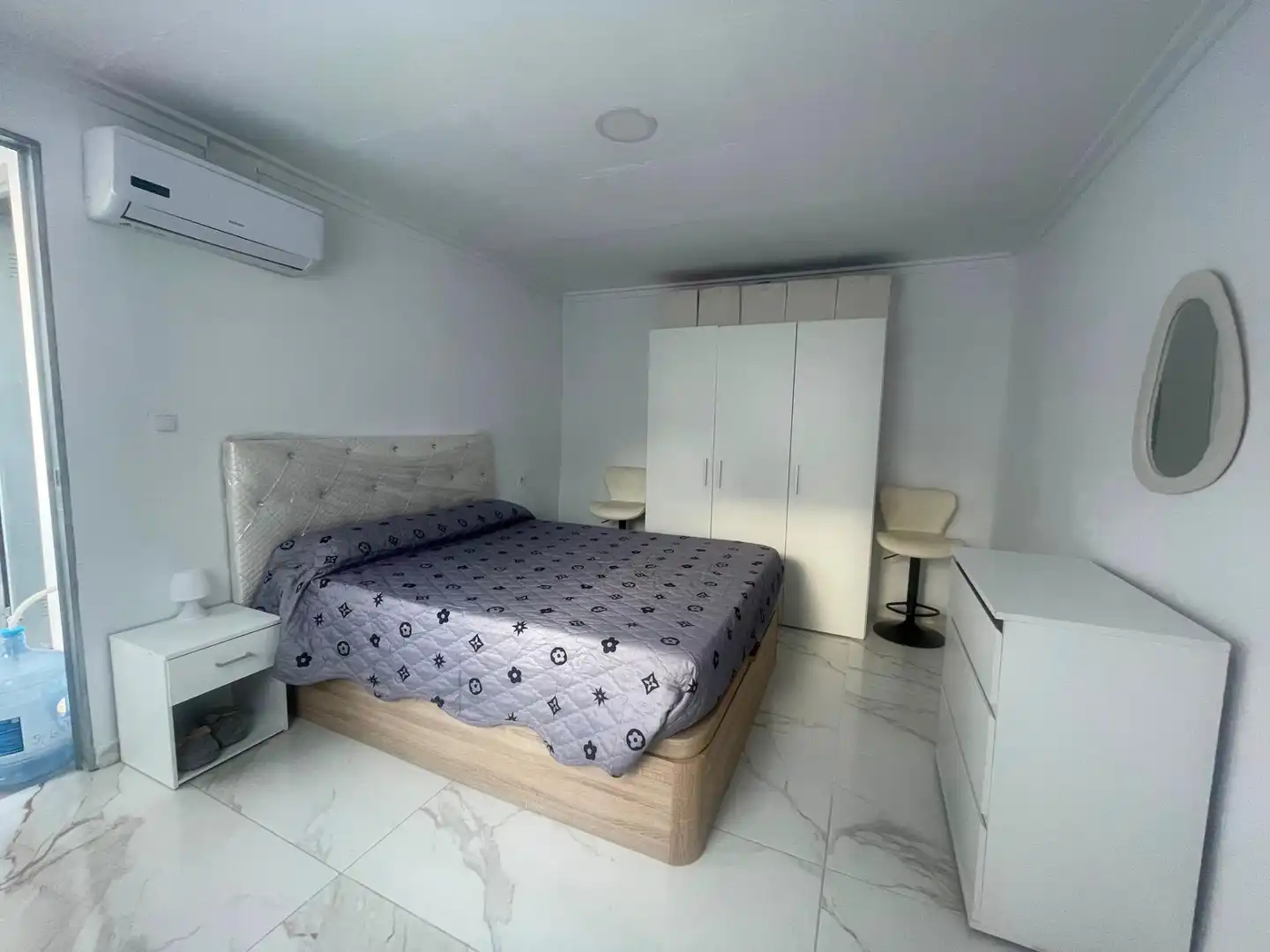 Bedroom of Houses for sale in Alzira  with Air Conditioner, Terrace and Furnished