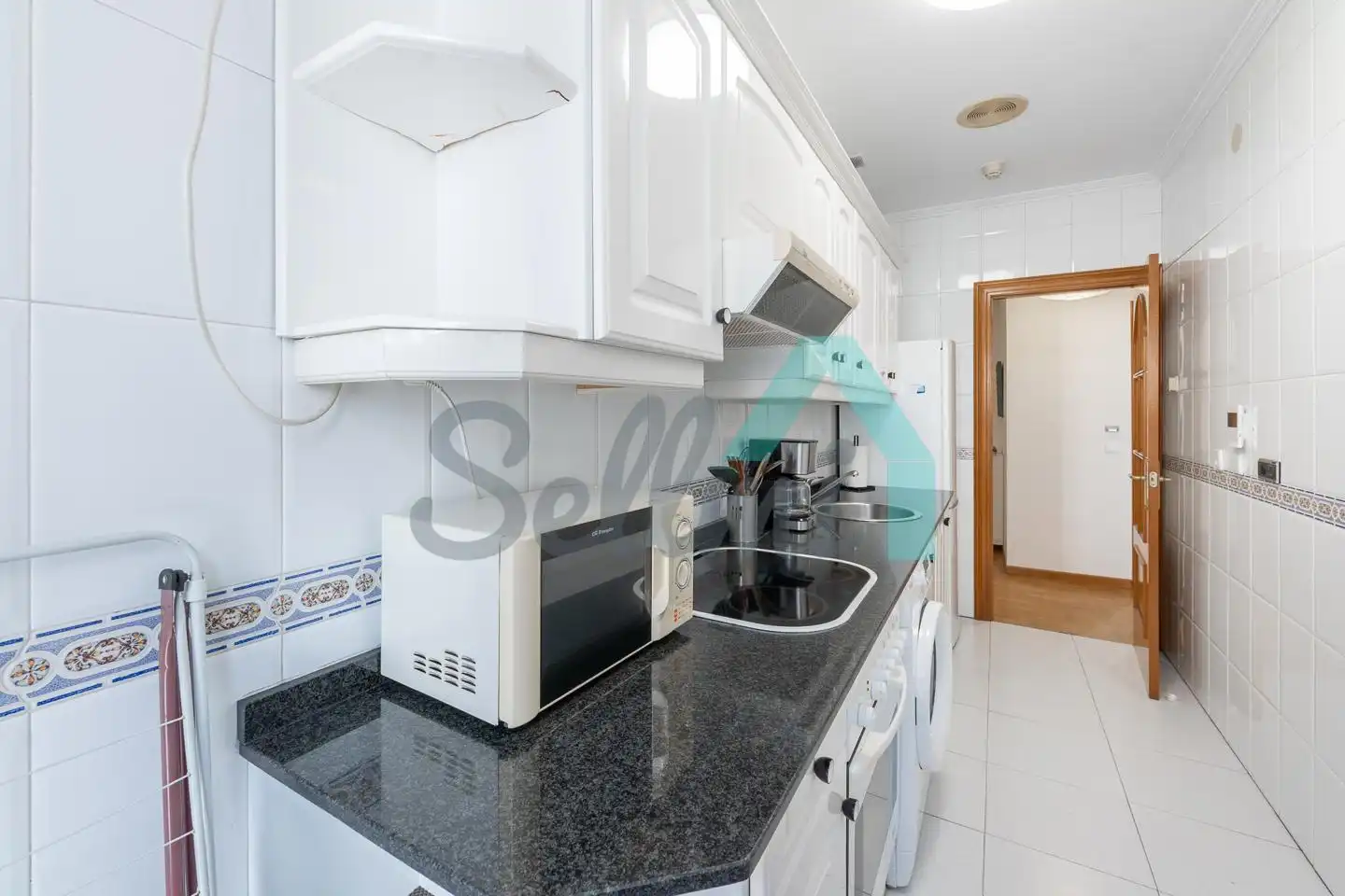 Kitchen of Flat for rent in Gijón   with Heating, Parquet flooring and Furnished