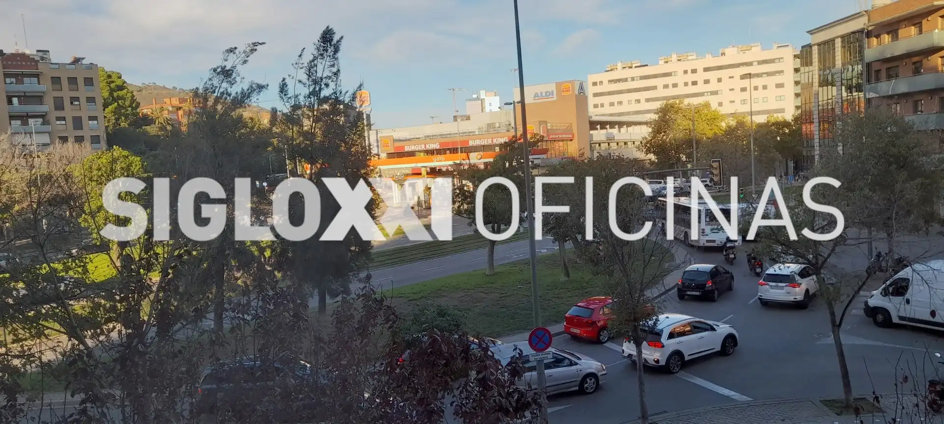 Exterior view of Office for rent in Esplugues de Llobregat  with Air Conditioner and Heating
