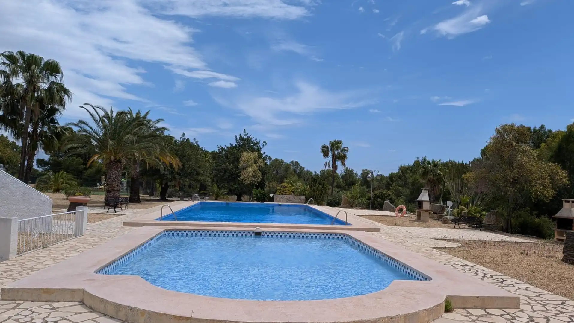 Piscina de Casa adosada en venta en La Nucia con Aire acondicionado, Jardín privado y Terraza