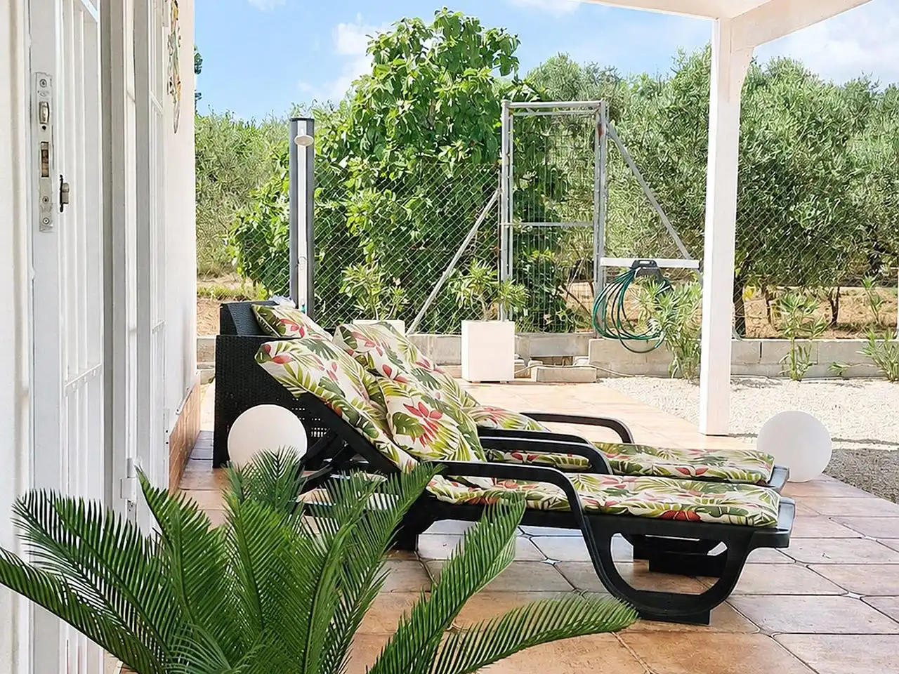 Terraza de Finca rústica en venta en Ulldecona con Jardín privado, Terraza y Piscina