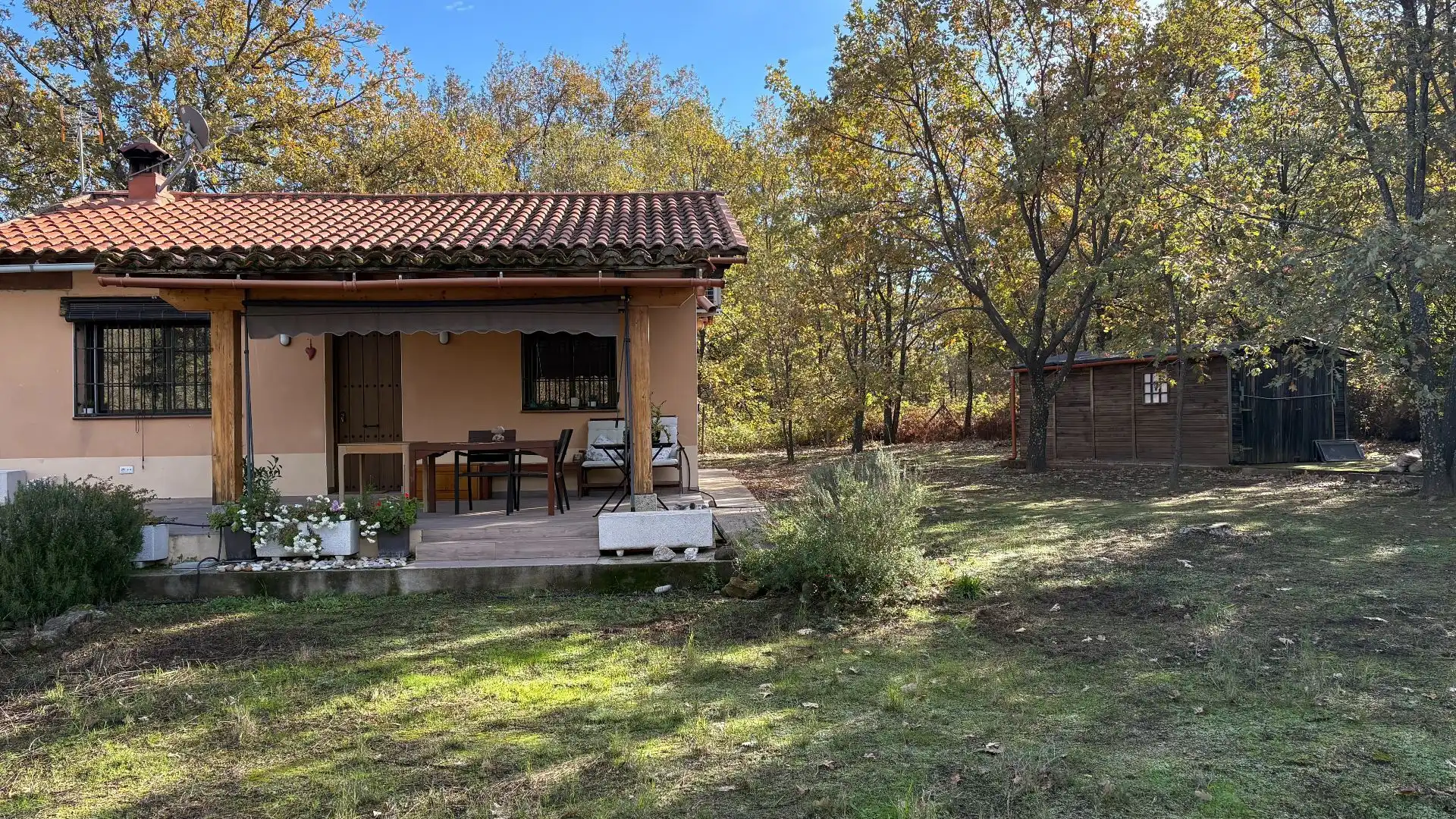 Jardín de Casa o chalet en venta en Villanueva de la Vera con Aire acondicionado y Jardín privado