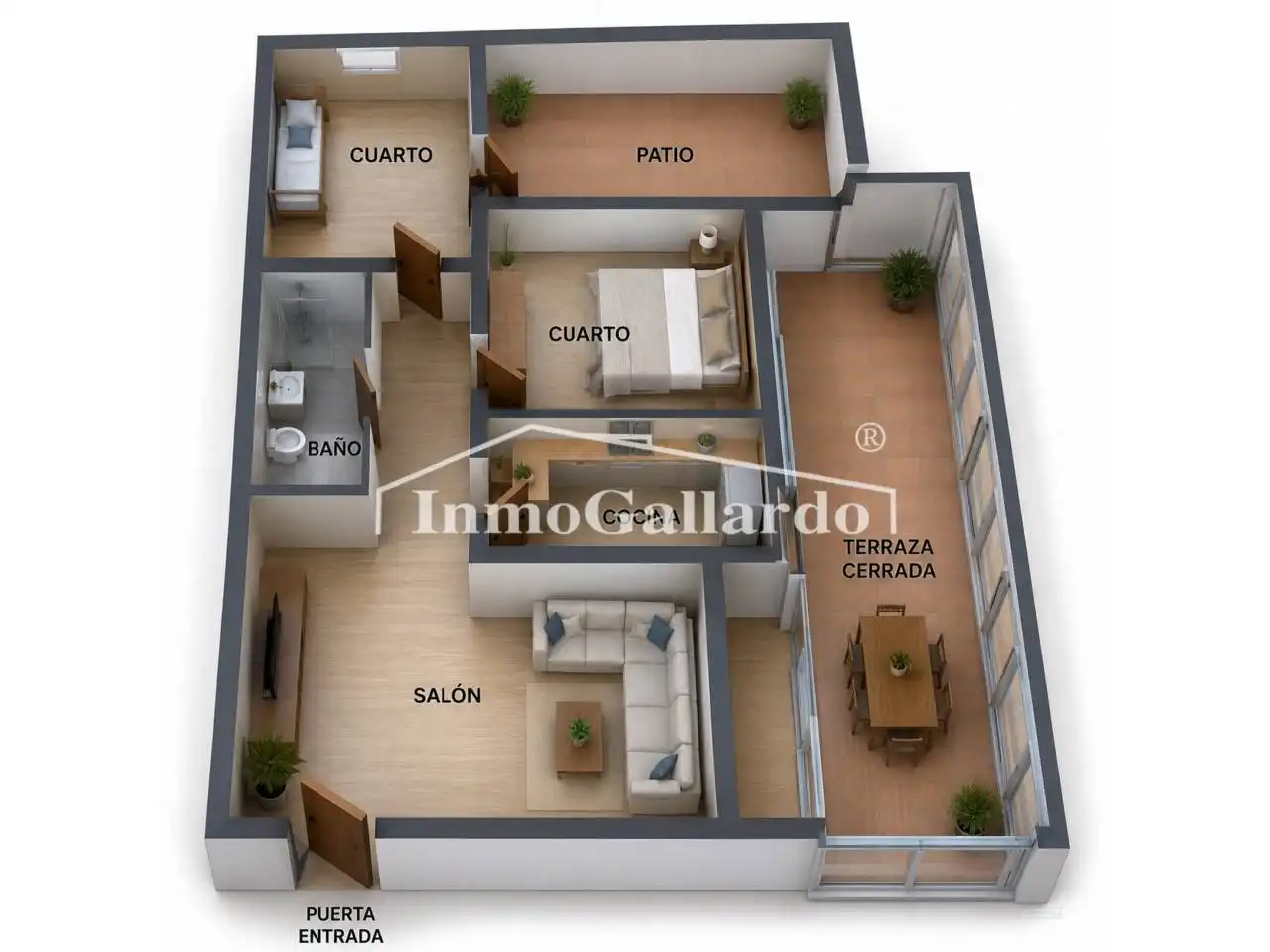 Flat for sale in Rincón de la Victoria  with Air Conditioner, Heating and Terrace