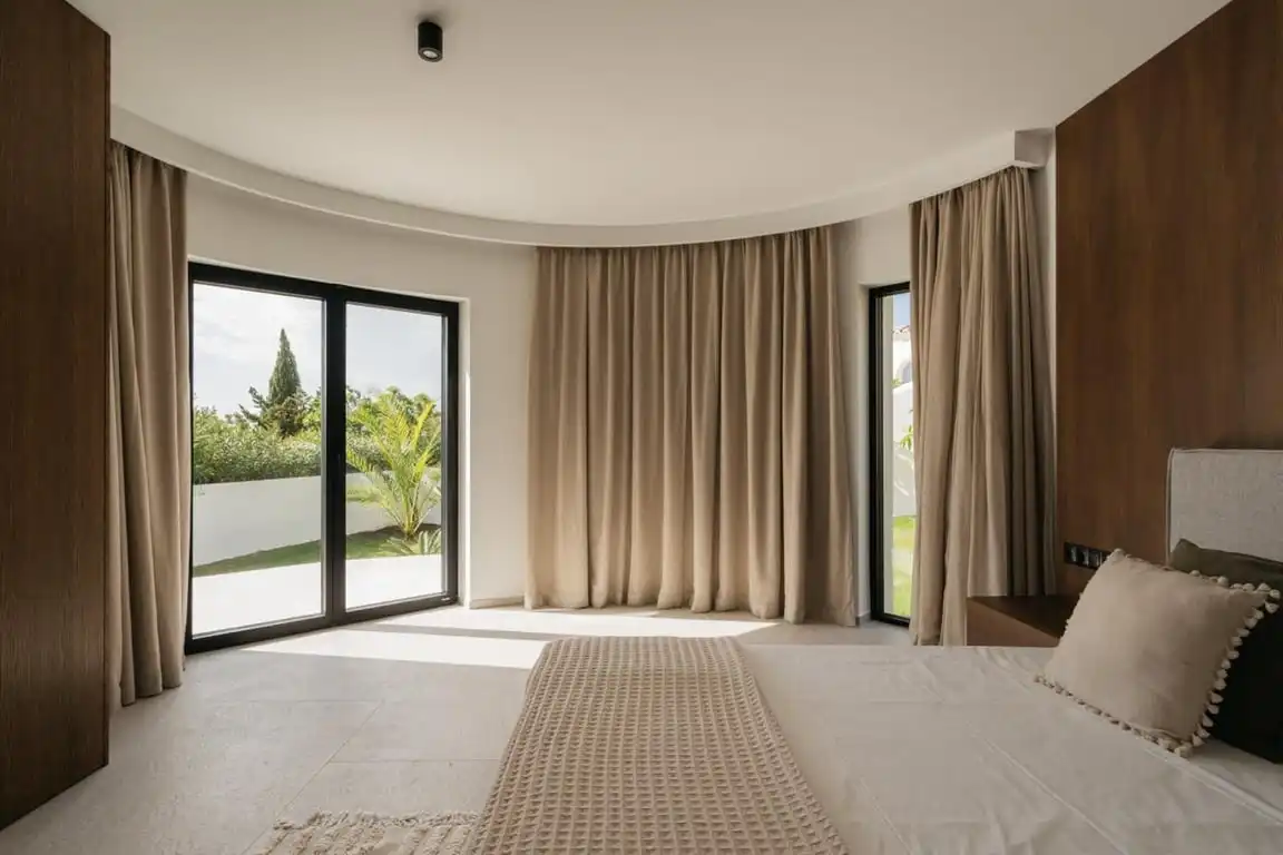 Habitación de Casa o chalet en venta en Benitachell / El Poble Nou de Benitatxell con Aire acondicionado, Jardín privado y Terraza