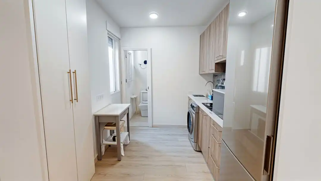 Kitchen of Flat for sale in Madrid  with Air Conditioner, Heating and Furnished