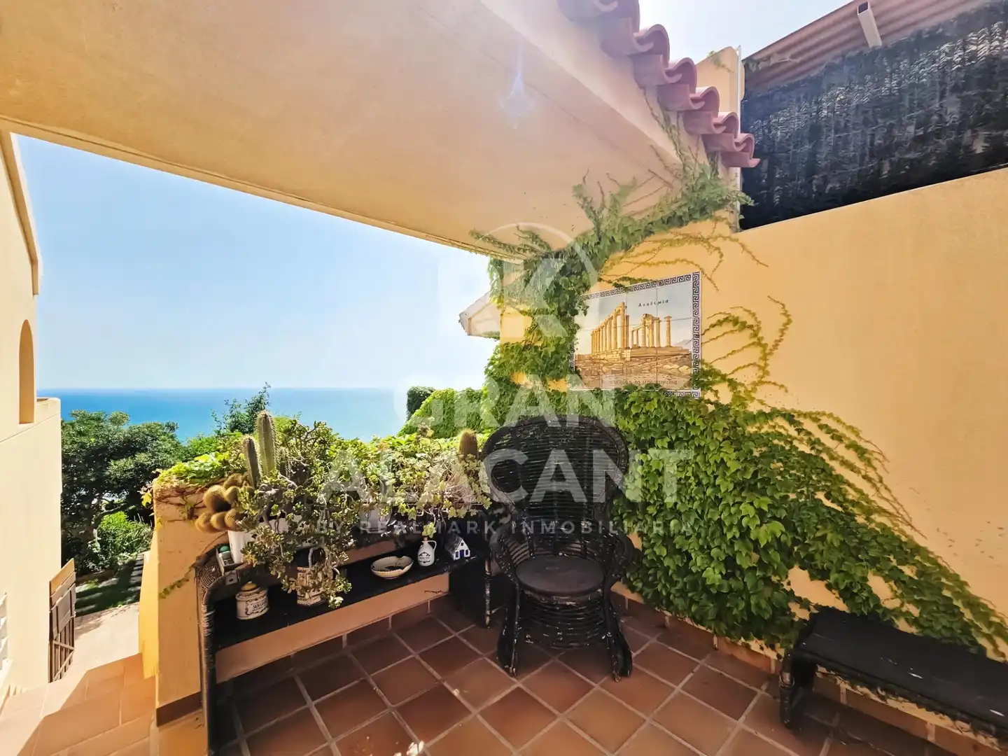Terrassa de Casa o xalet en venda en Santa Pola amb Aire condicionat, Calefacció i Jardí privat