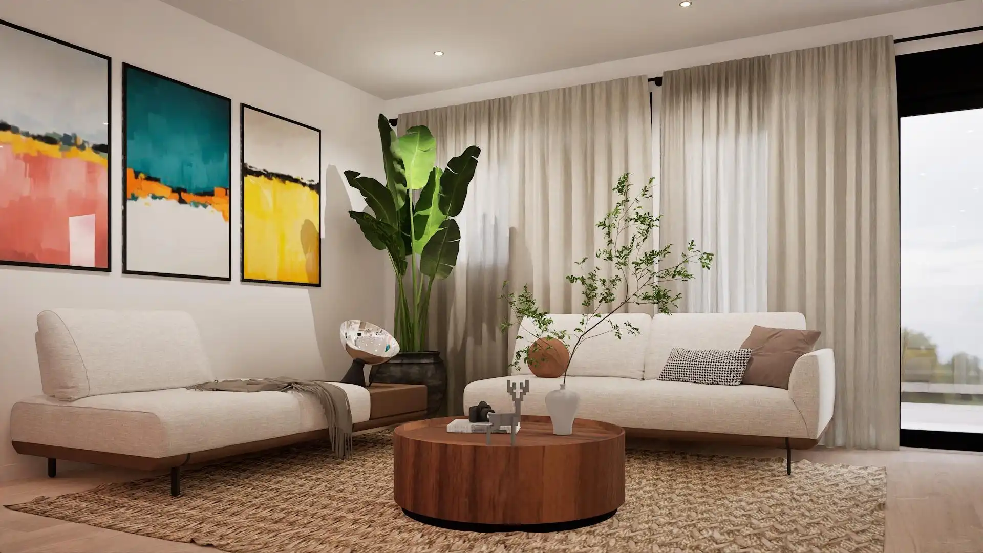 Living room of Flat for sale in Vilanova i la Geltrú  with Heating, Storage room and Balcony