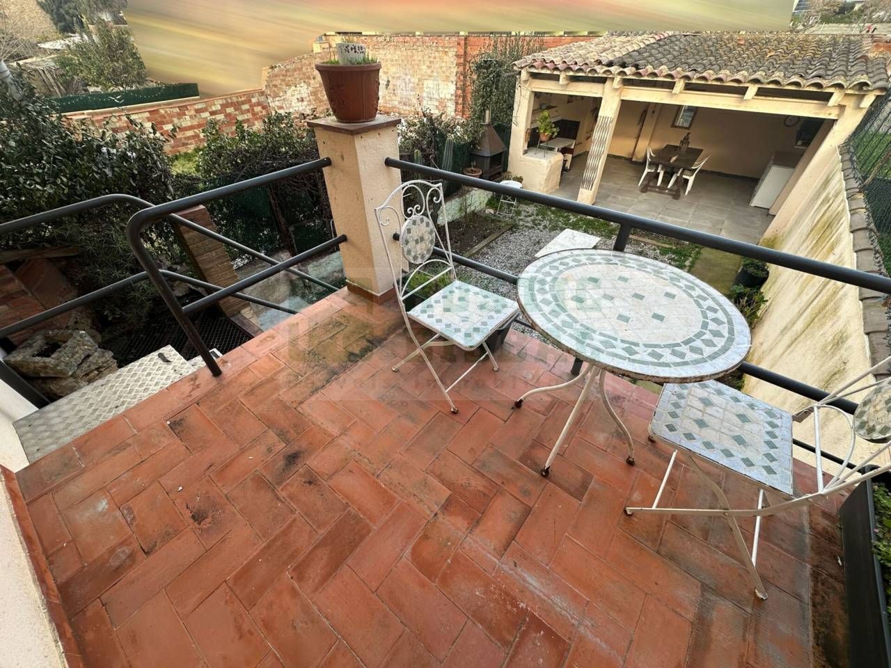 Terrassa de Finca rústica en venda en La Bisbal d'Empordà amb Aire condicionat, Calefacció i Jardí privat