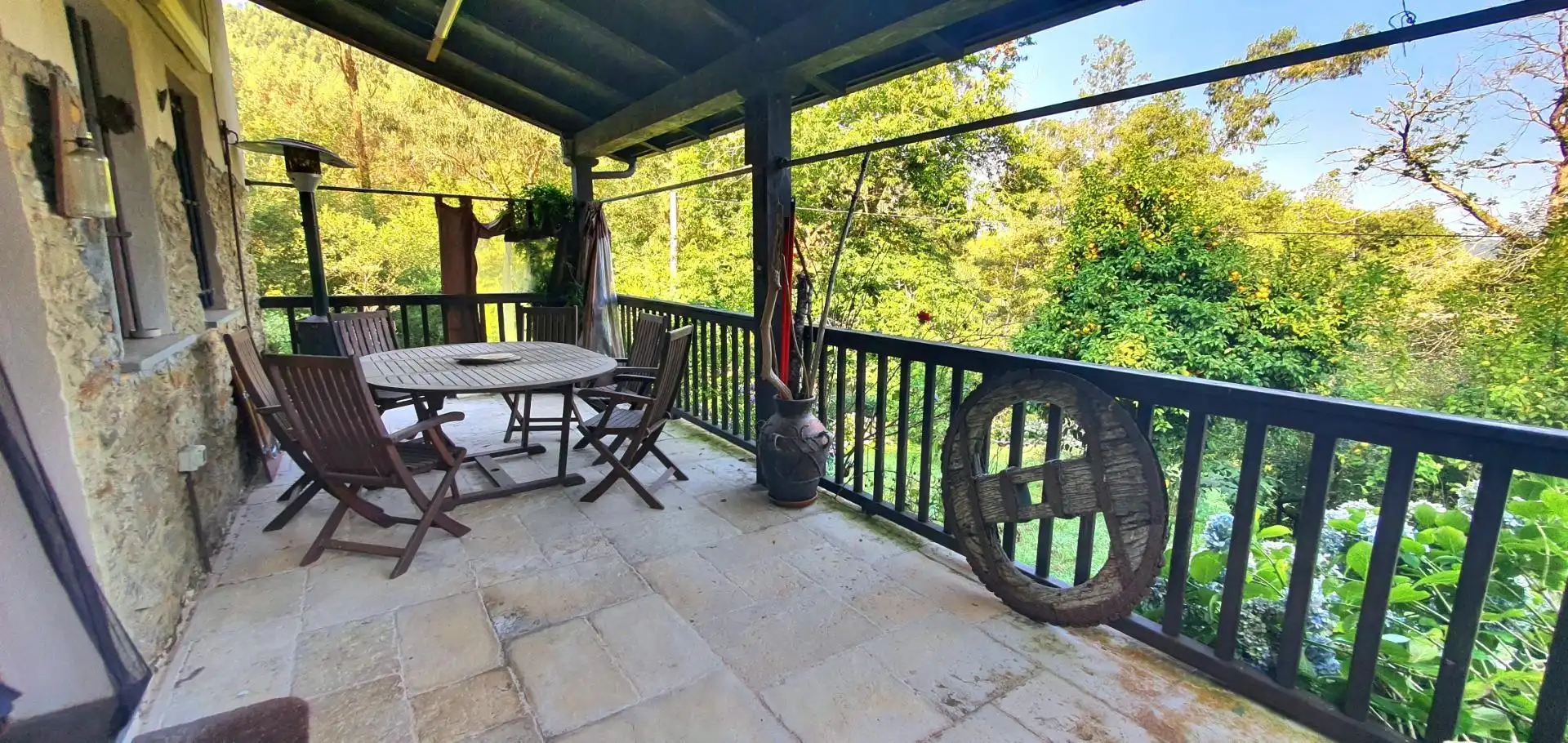 Terraza de Casa o chalet en venta en Castropol con Calefacción, Jardín privado y Terraza