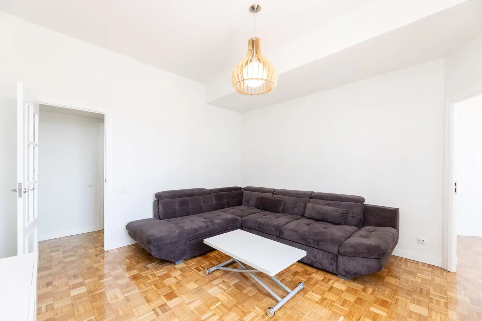 Wohnzimmer von Dachboden zur Miete in Madrid mit Klimaanlage, Heizung und Parkett