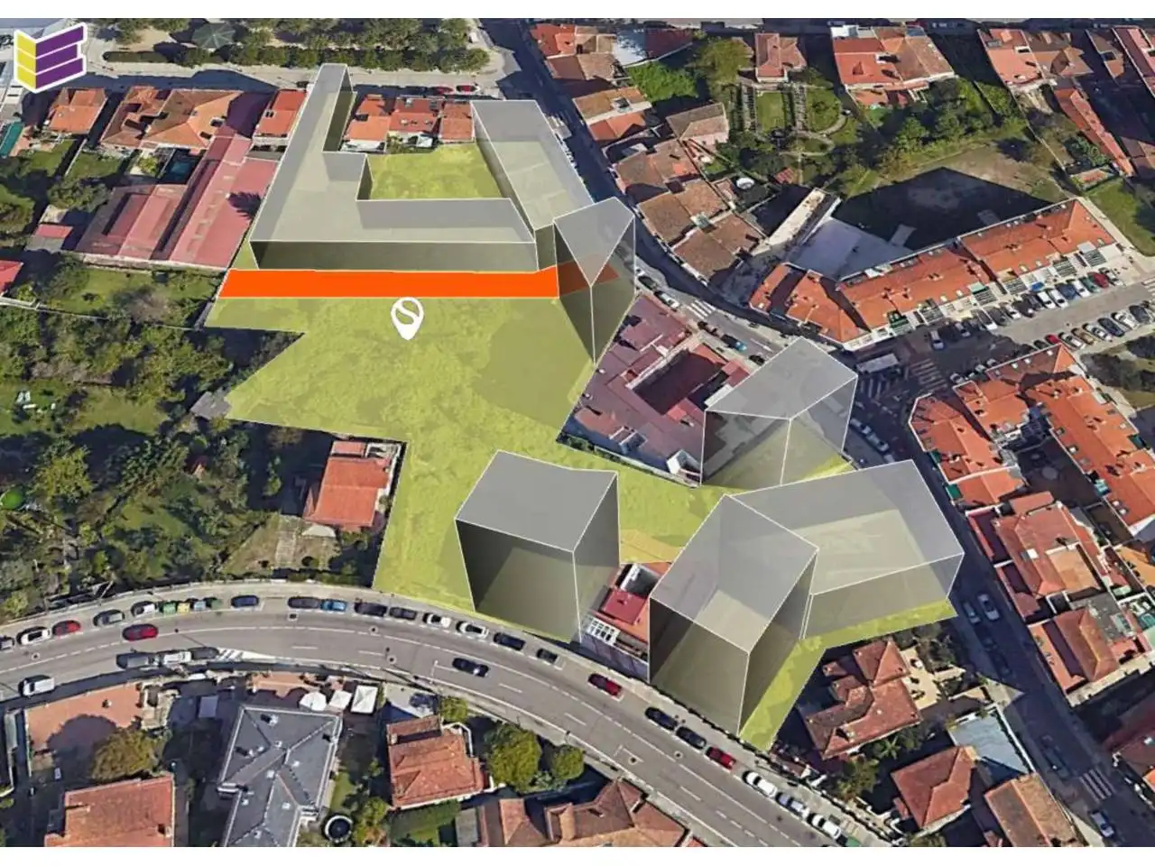 Außenansicht von Grundstücke zum Verkauf in Vigo 