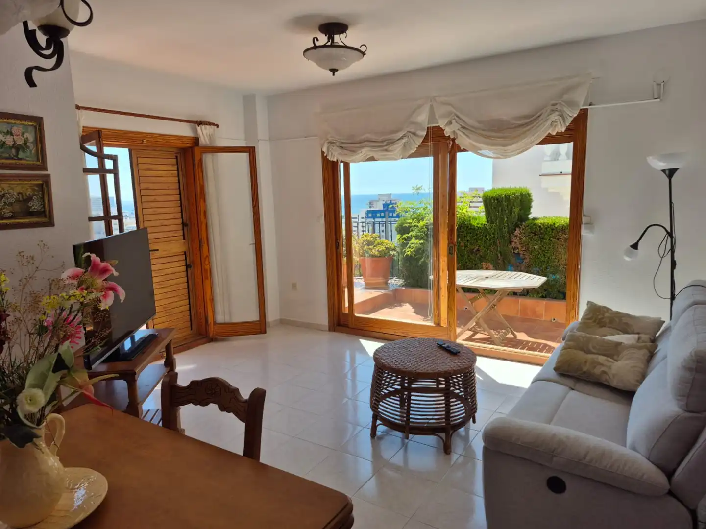 Sala de estar de Casa o chalet de alquiler en Cullera con Aire acondicionado, Terraza y Trastero