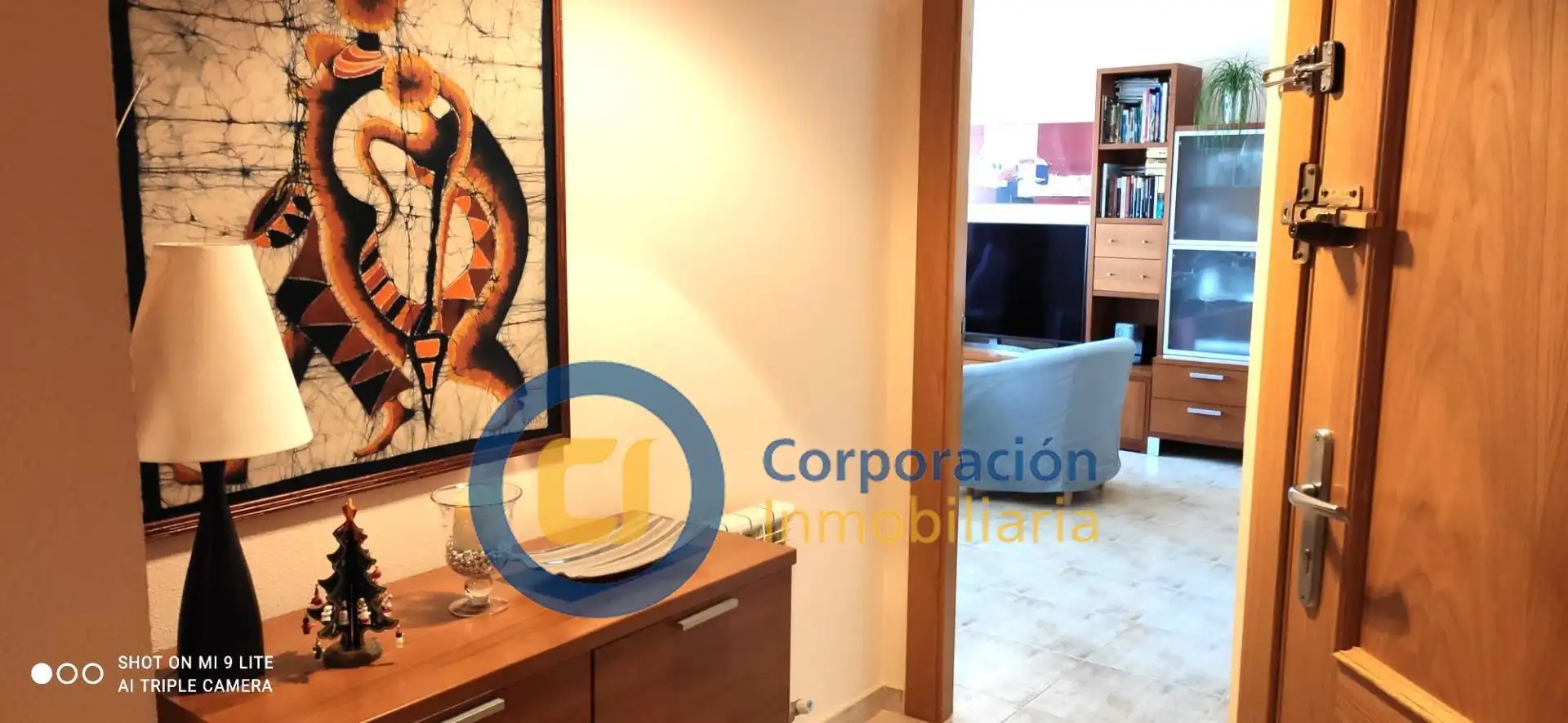 Living room of Flat for sale in Lorca  with Furnished and Balcony