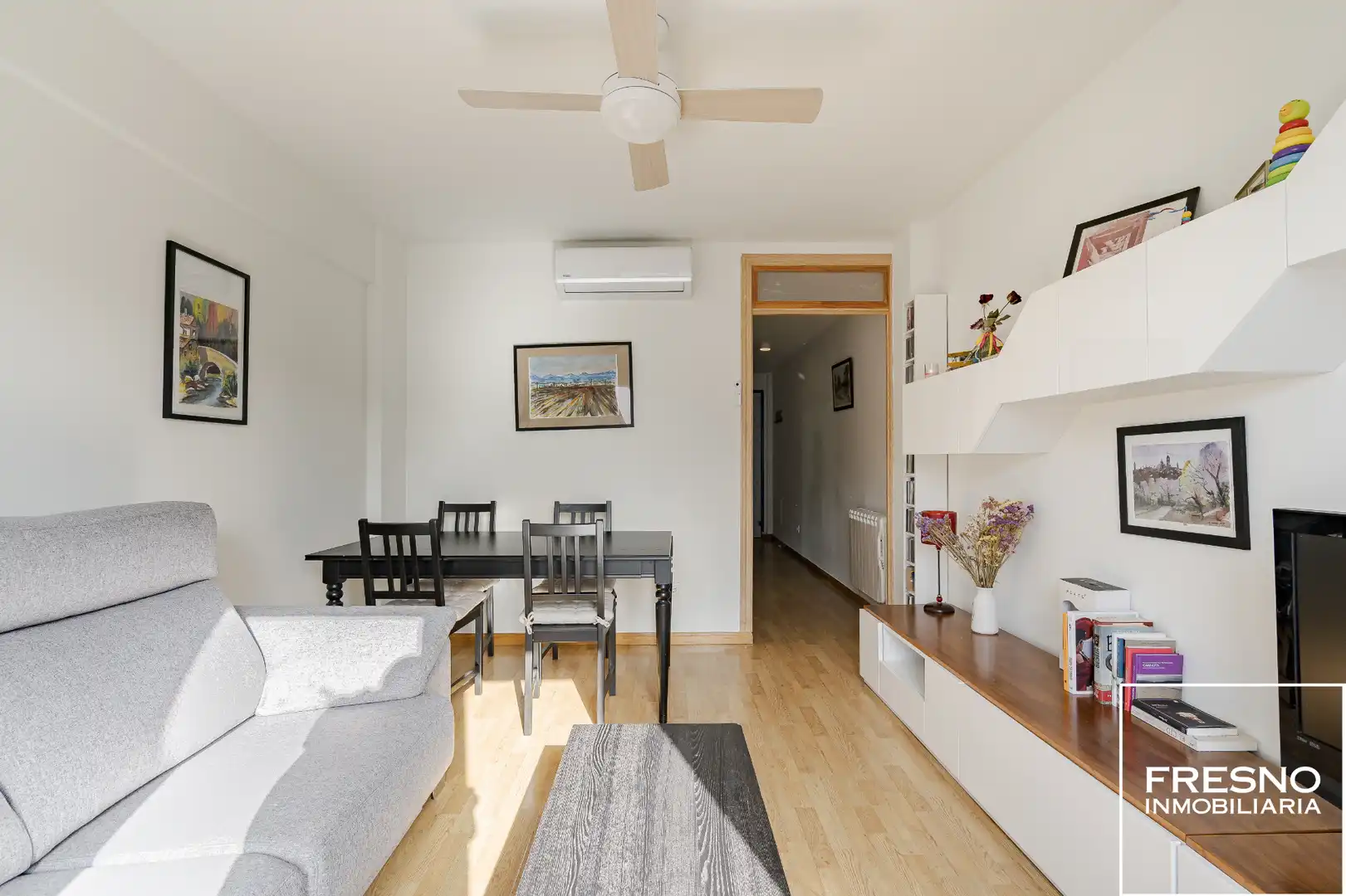 Wohnzimmer von Maisonette zum Verkauf in Cobeña mit Klimaanlage, Heizung und Parkett