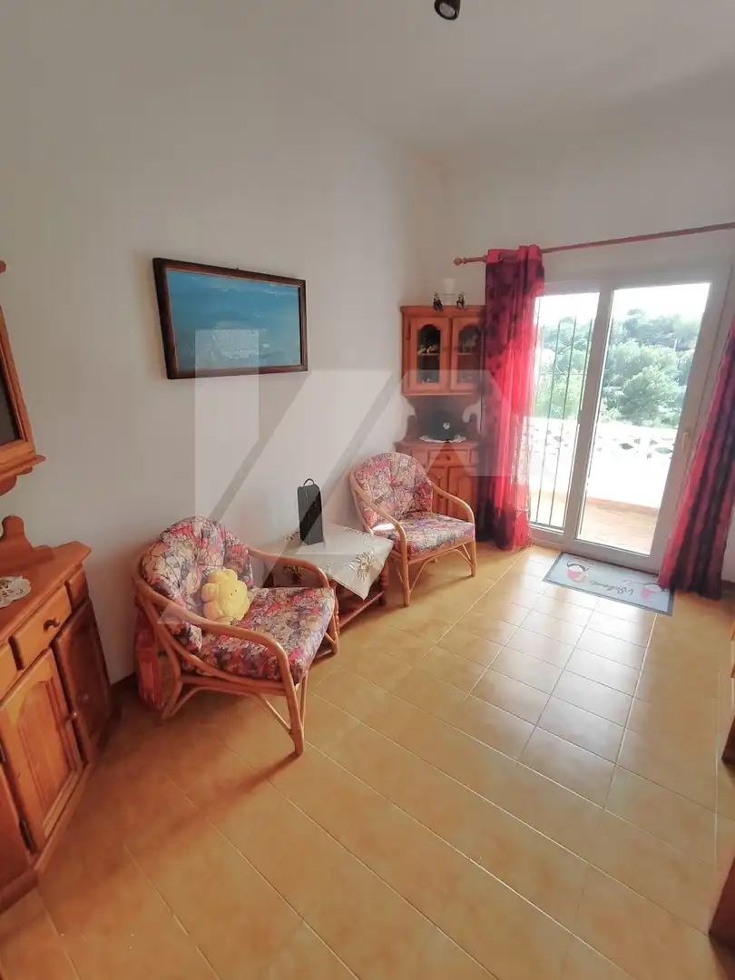 Sala de estar de Casa o chalet en venta en Moraira con Aire acondicionado, Calefacción y Jardín privado