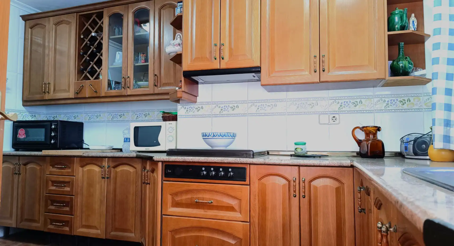Cocina de Casa adosada en venta en Mancha Real con Jardín privado, Terraza y Piscina