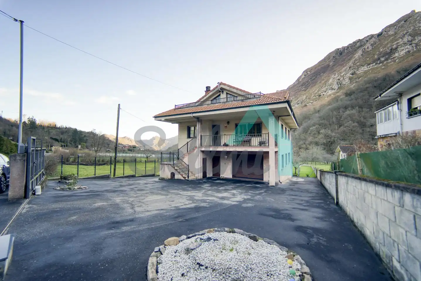 Exterior view of Houses for sale in Morcín  with Heating, Private garden and Terrace