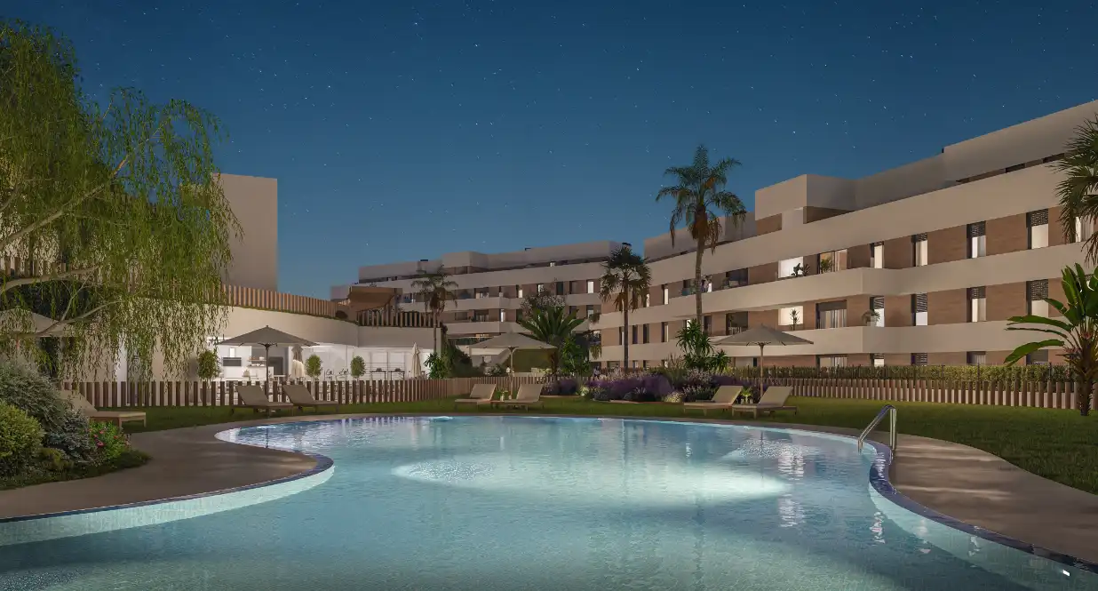 Penthouse with pool for sale in Riviera del Sol, imagen 13