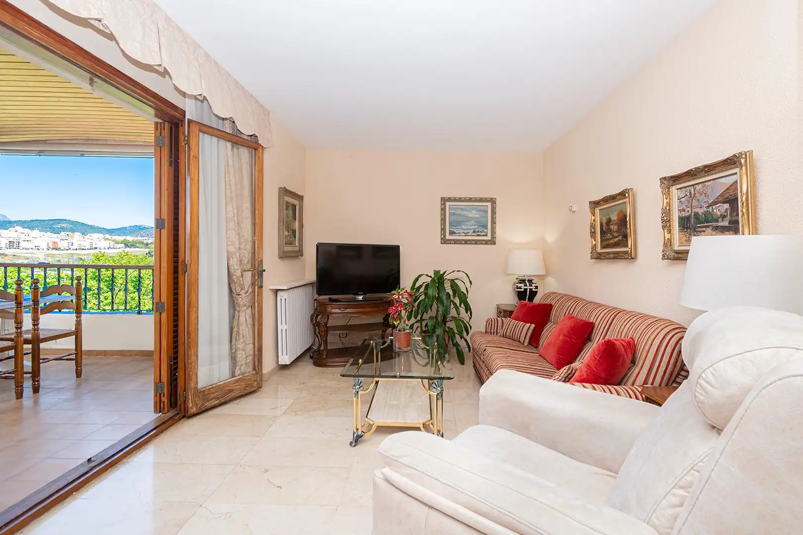 Sala d'estar de Pis en venda en  Palma de Mallorca amb Aire condicionat, Calefacció i Terrassa
