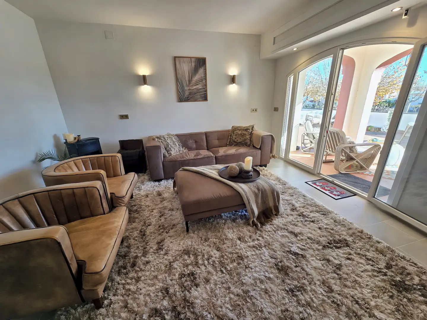Sala d'estar de Pis en venda en Empuriabrava amb Terrassa