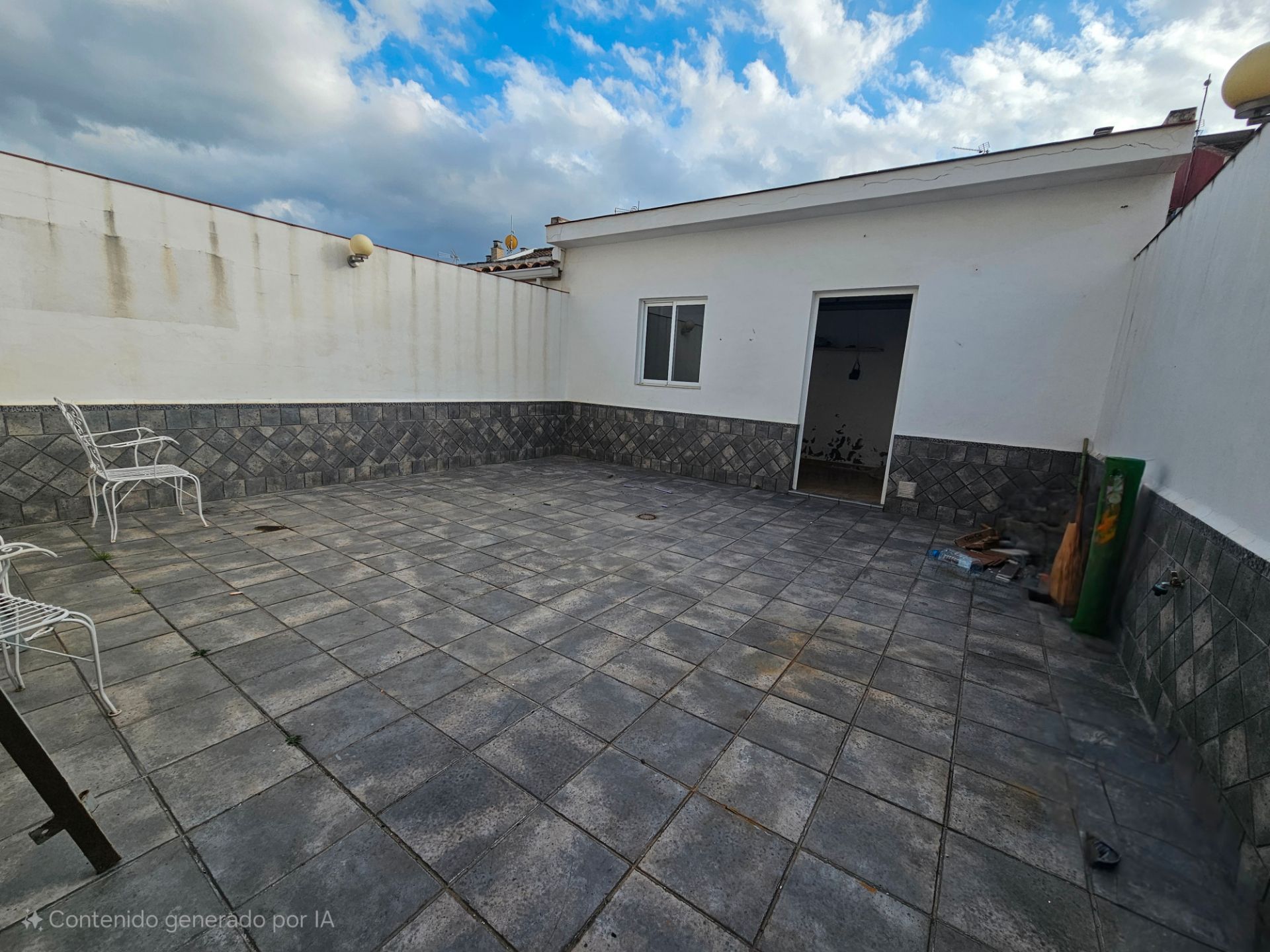 Terrace of Single-family semi-detached for sale in Umbrete  with Private garden, Terrace and Storage room