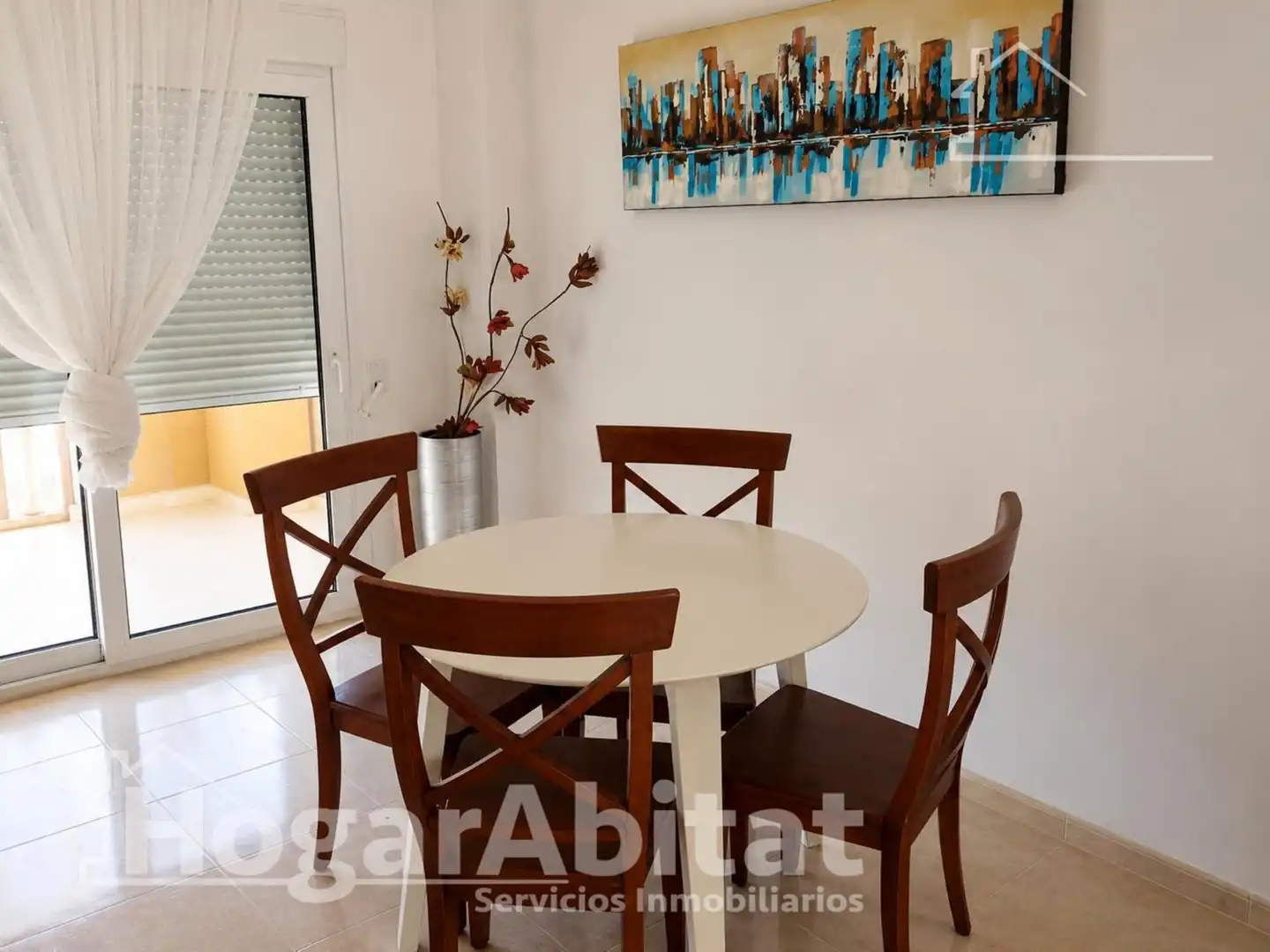 Comedor de Casa adosada en venta en Chiva con Calefacción, Terraza y Trastero