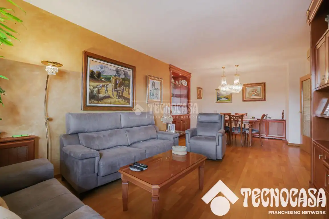 Sala de estar de Ático en venta en Barcelona con Balcón