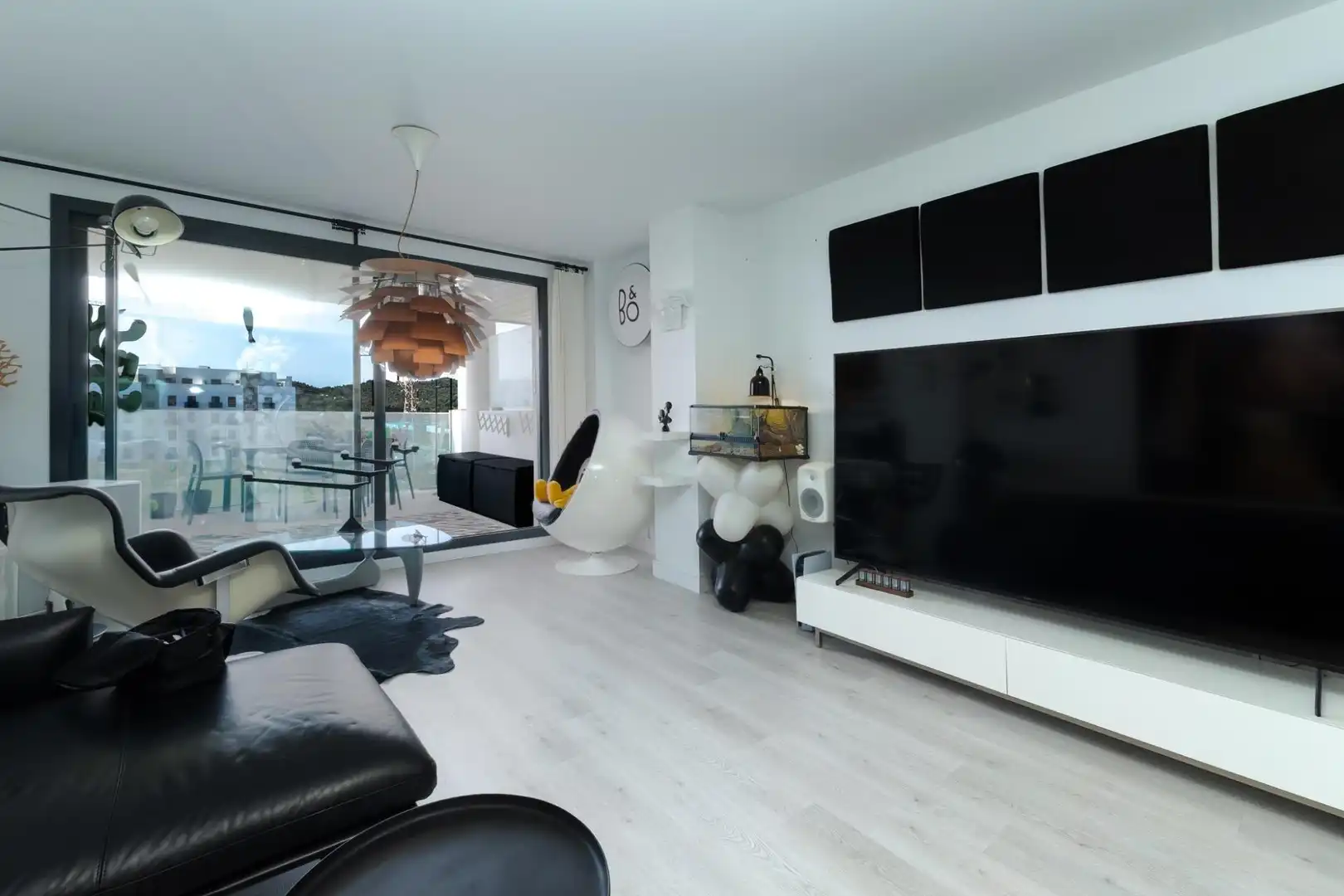 Living room of Apartments for sale in Mijas  with Air Conditioner, Private garden and Terrace