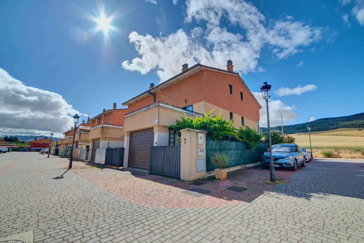Exterior view of Attic for sale in Enériz / Eneritz  with Heating, Private garden and Parquet flooring