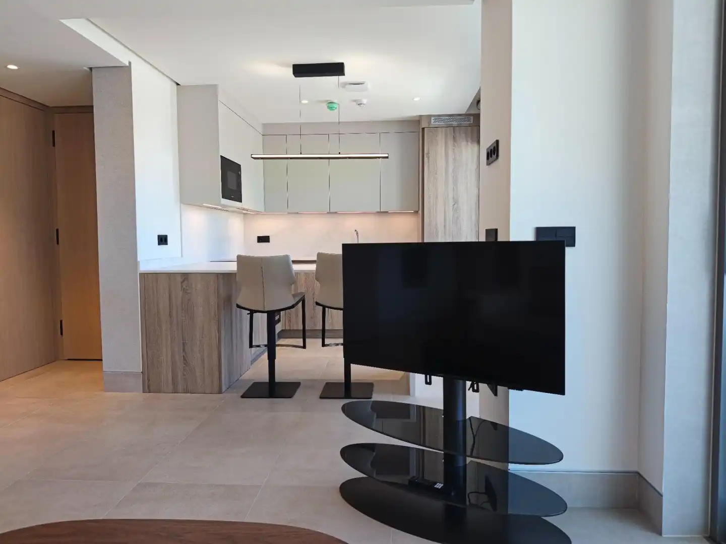 Cocina de Piso de alquiler en Málaga con Aire acondicionado, Calefacción y Terraza