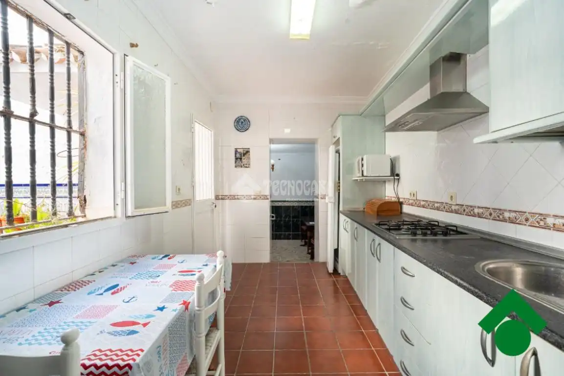 Cocina de Casa adosada en venta en Cártama con Aire acondicionado