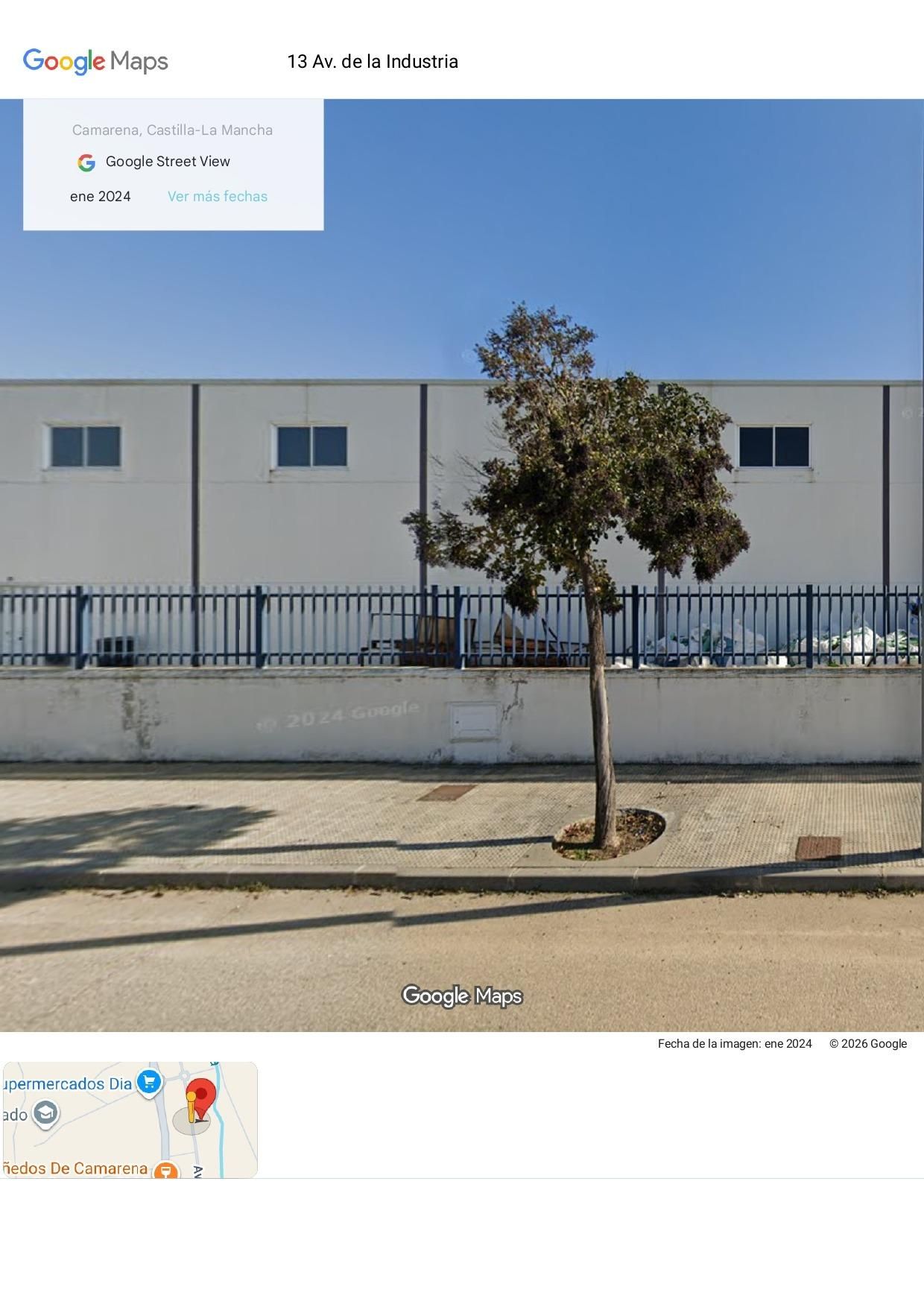 Exterior view of Industrial buildings for sale in Camarena